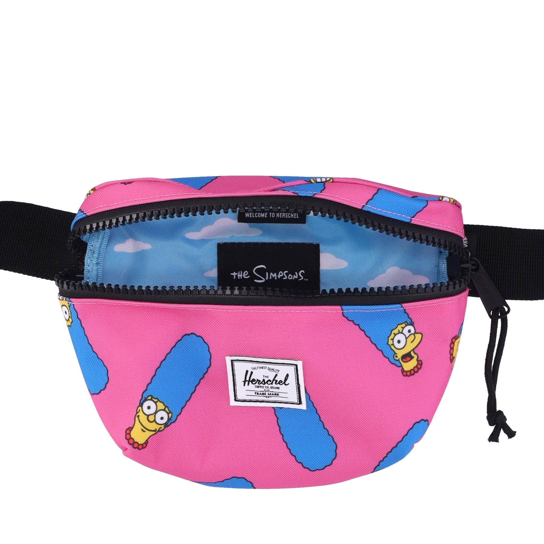 Fourteen X The Simpsons Pink Girl's Bum Bag