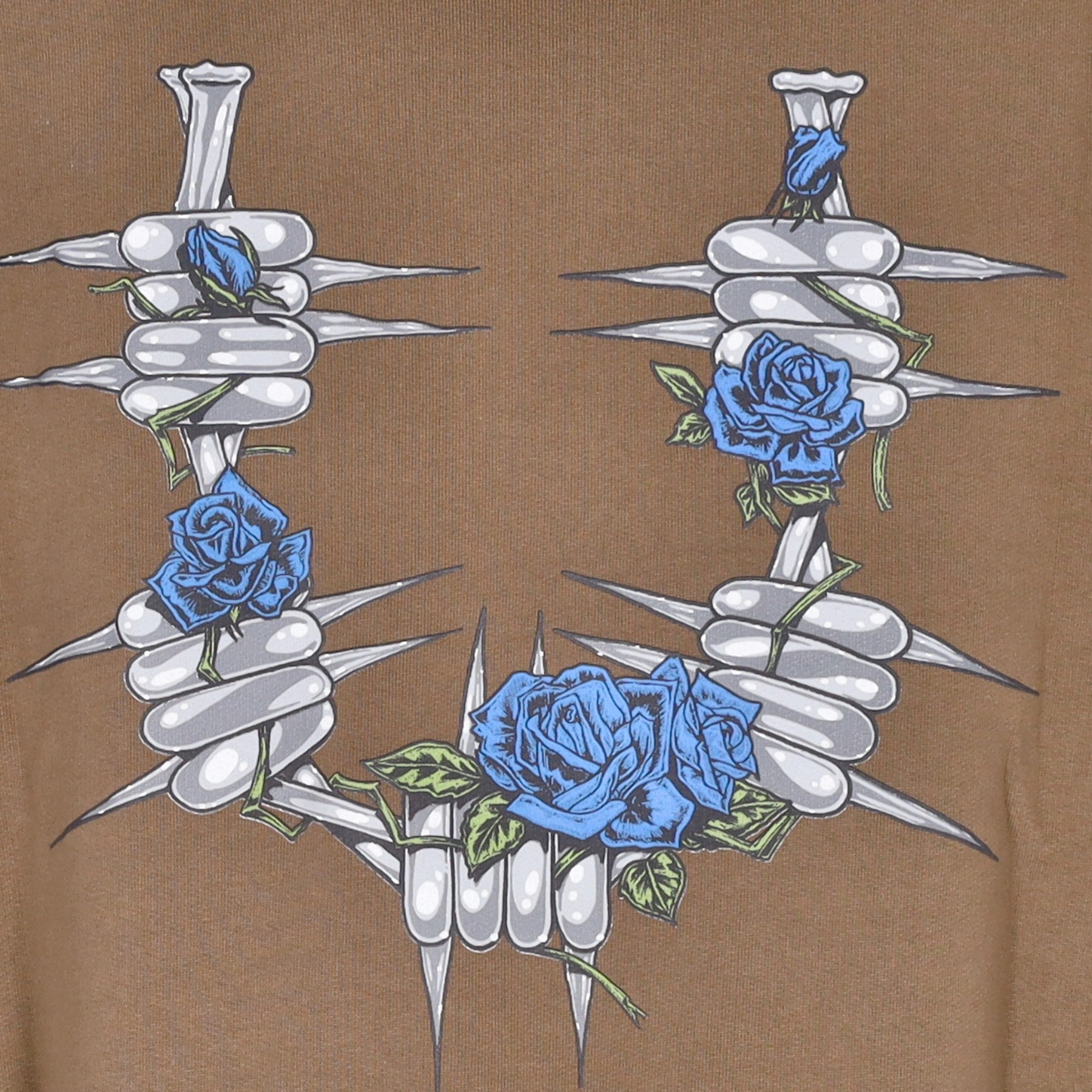 Usual, Felpa Cappuccio Uomo Barrio Hoodie, 