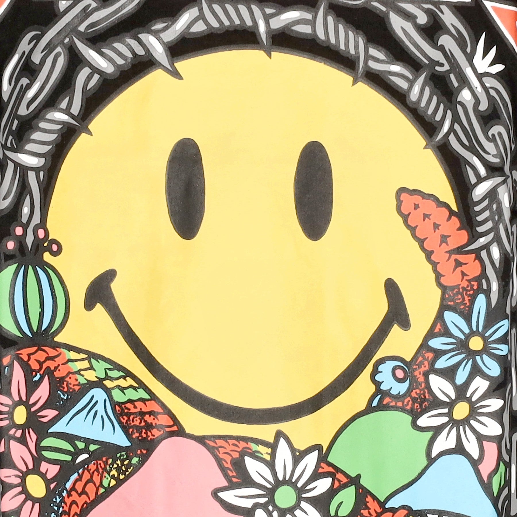 Market, Maglietta Uomo Iron Market Tee X Smiley, 