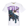 Market, Maglietta Uomo Beware Dog Washed Tee, White