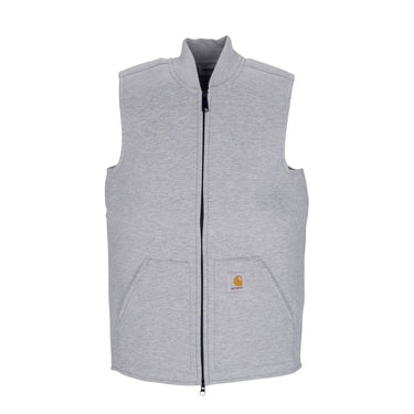 Carhartt Wip, Smanicato Uomo Car-lux Vest, Grey Heather/grey