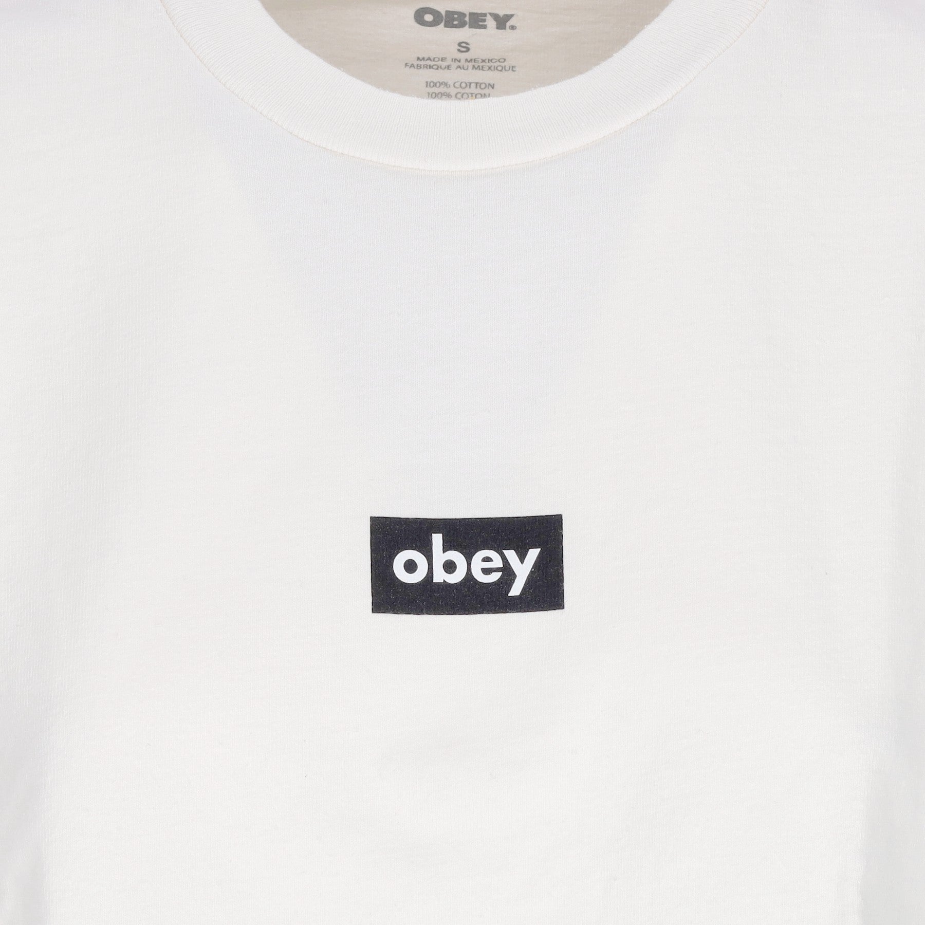 Obey, Maglietta Corta Donna Tag Custom Crop Tee, 
