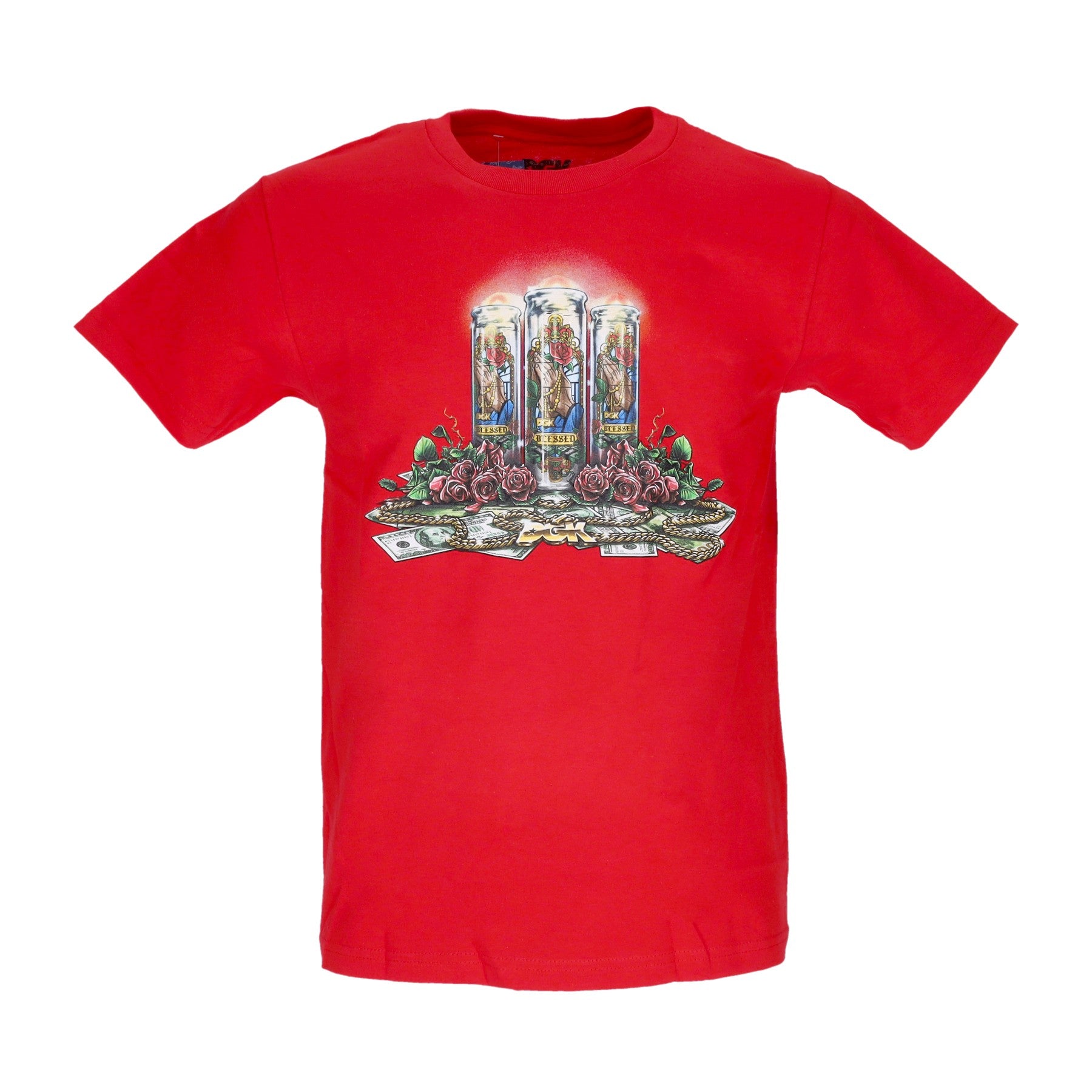 Dgk, Maglietta Uomo Altar Tee, Red