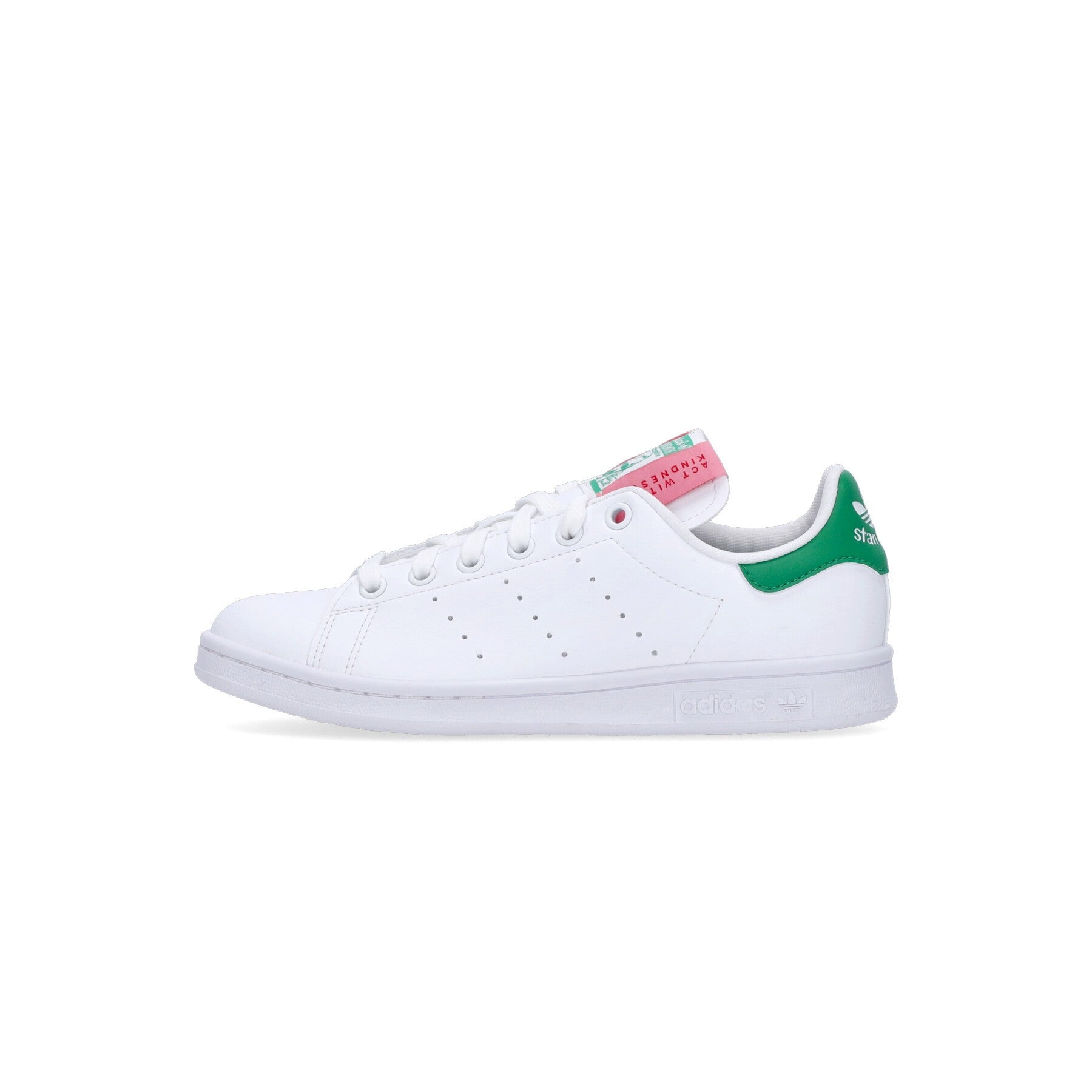 Adidas, Scarpa Bassa Donna Stan Smith W, Cloud White/green/bliss Pink