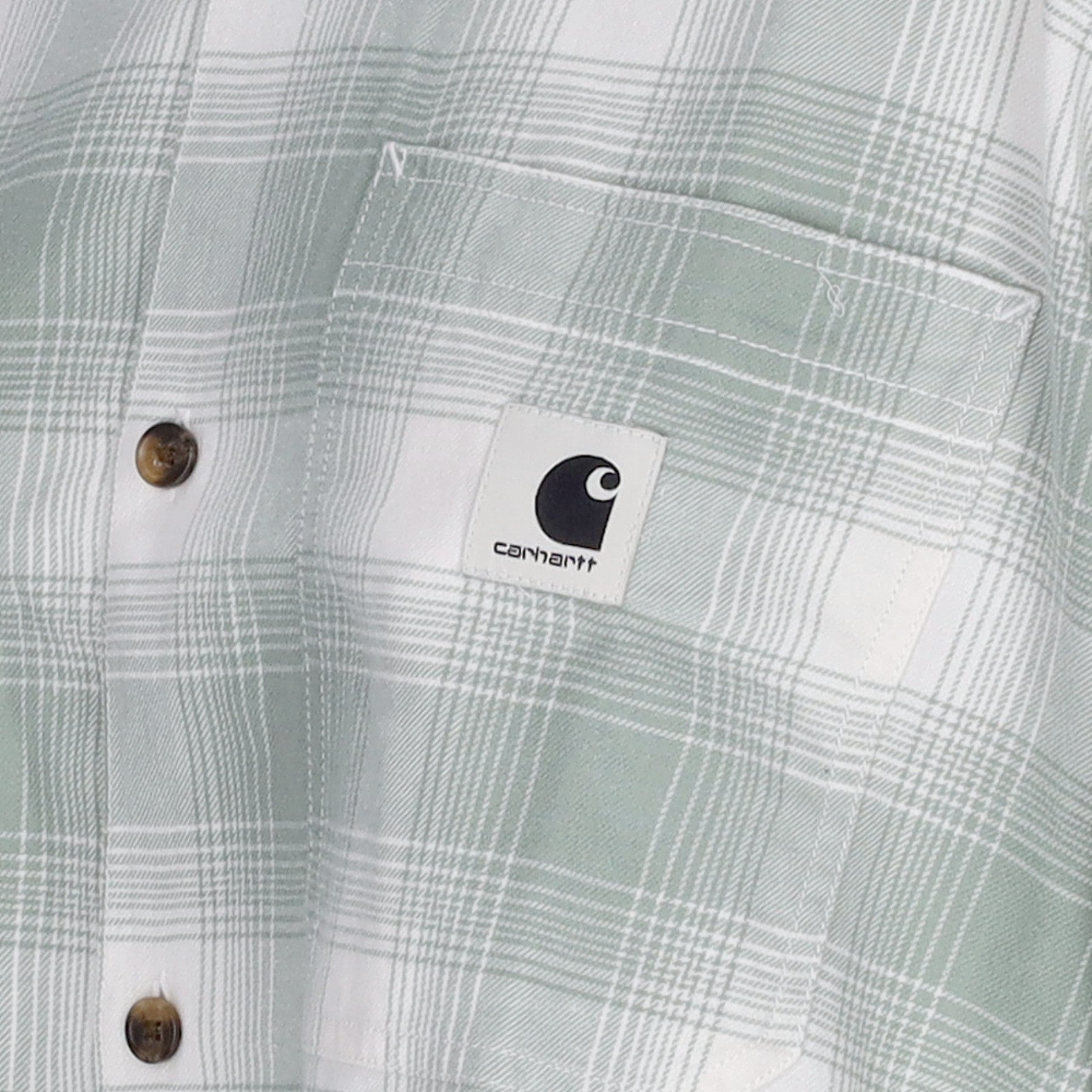 Carhartt Wip, Camicia Manica Lunga Donna W L/s Deaver Shirt, 