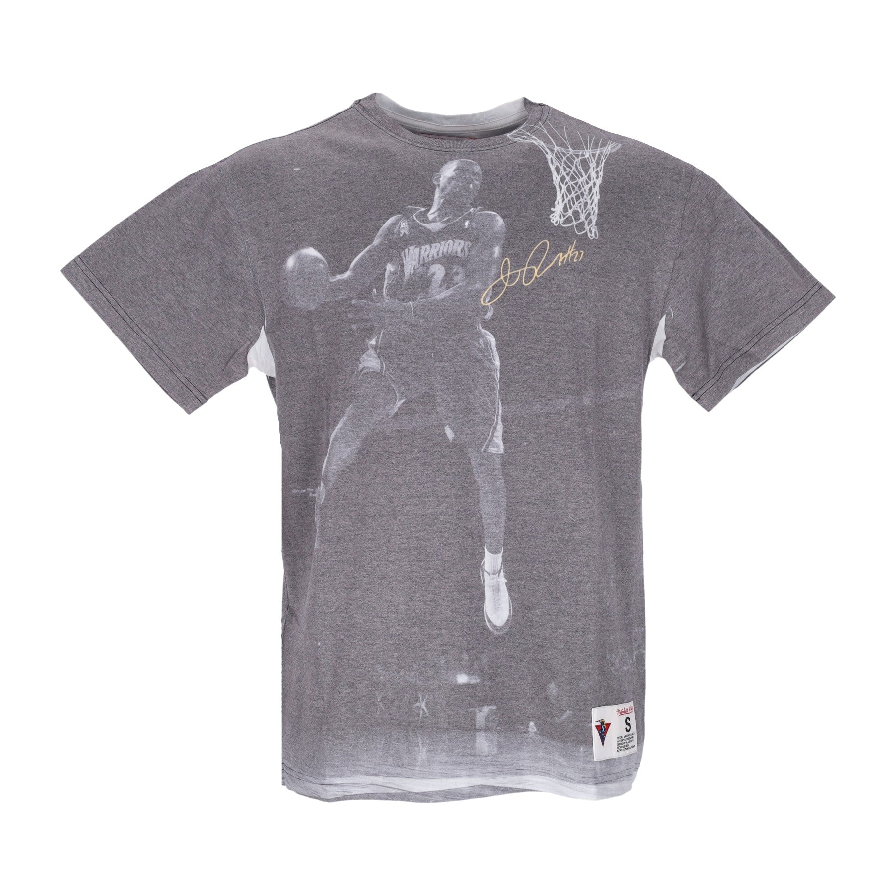 Mitchell & Ness, Maglietta Uomo Nba Above The Rim Sublimated Tee Hardwood Classics Jason Richardson Golwar, White