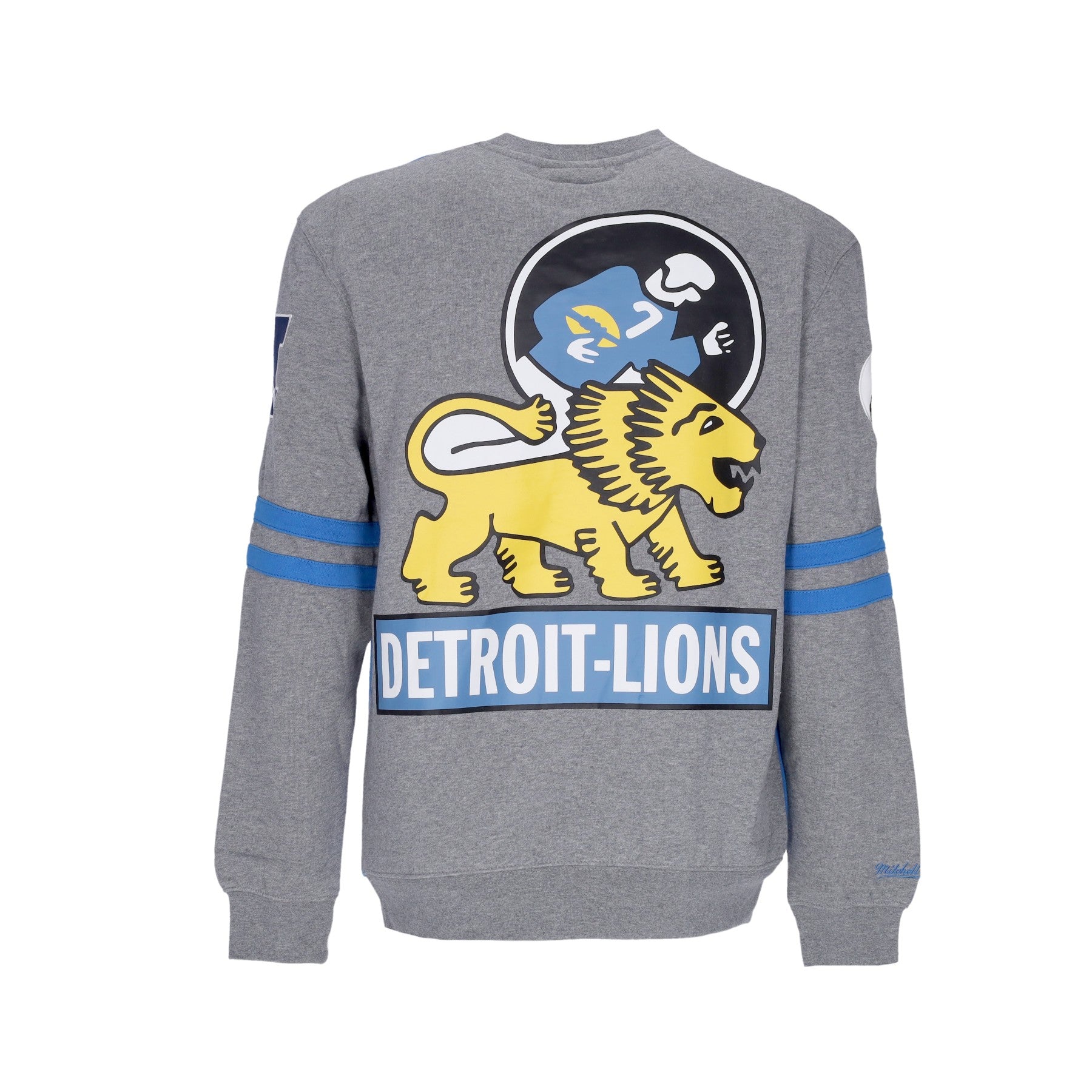 Mitchell & Ness, Felpa Girocollo Uomo Nfl All Over Crew 2.0 Detlio, 