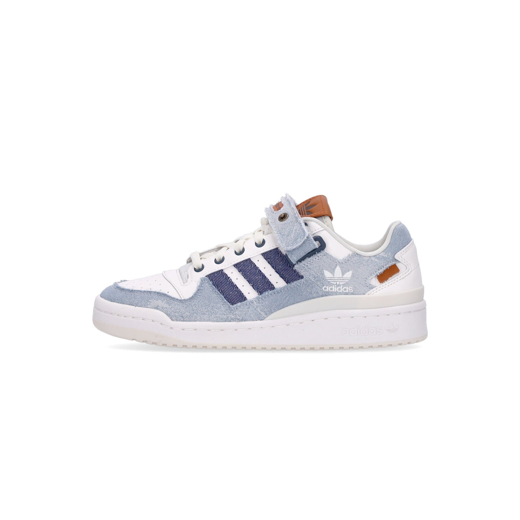 Adidas, Scarpa Bassa Uomo Forum Low, Cloud White/legal Blue/cloud White