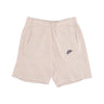 Nike, Pantalone Corto Tuta Felpato Uomo Club Fleece+ Bb Short Revival, Olive Grey
