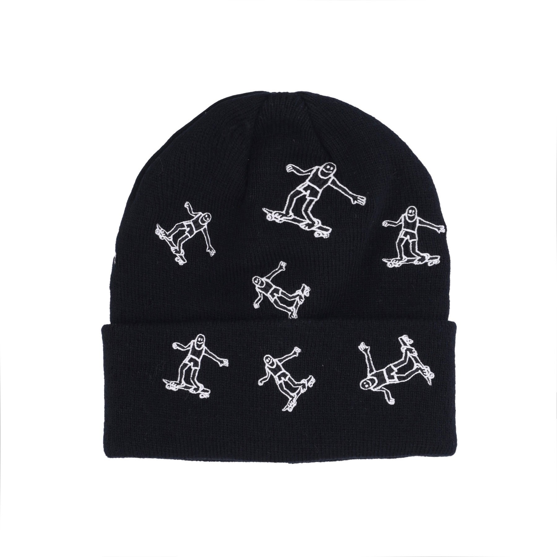 Thrasher, Cappello Uomo Gonz Pattern Beanie, Black