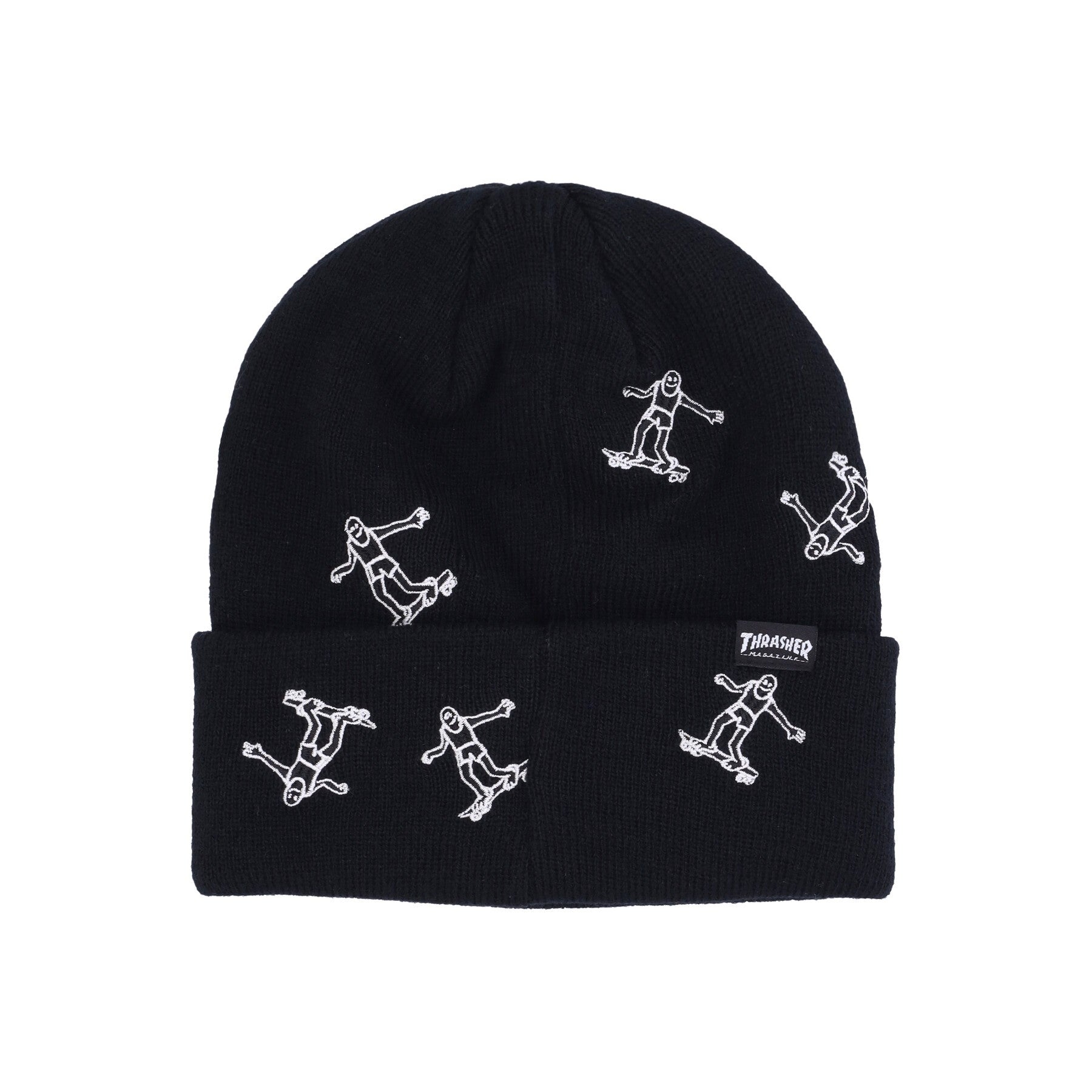 Thrasher, Cappello Uomo Gonz Pattern Beanie, 