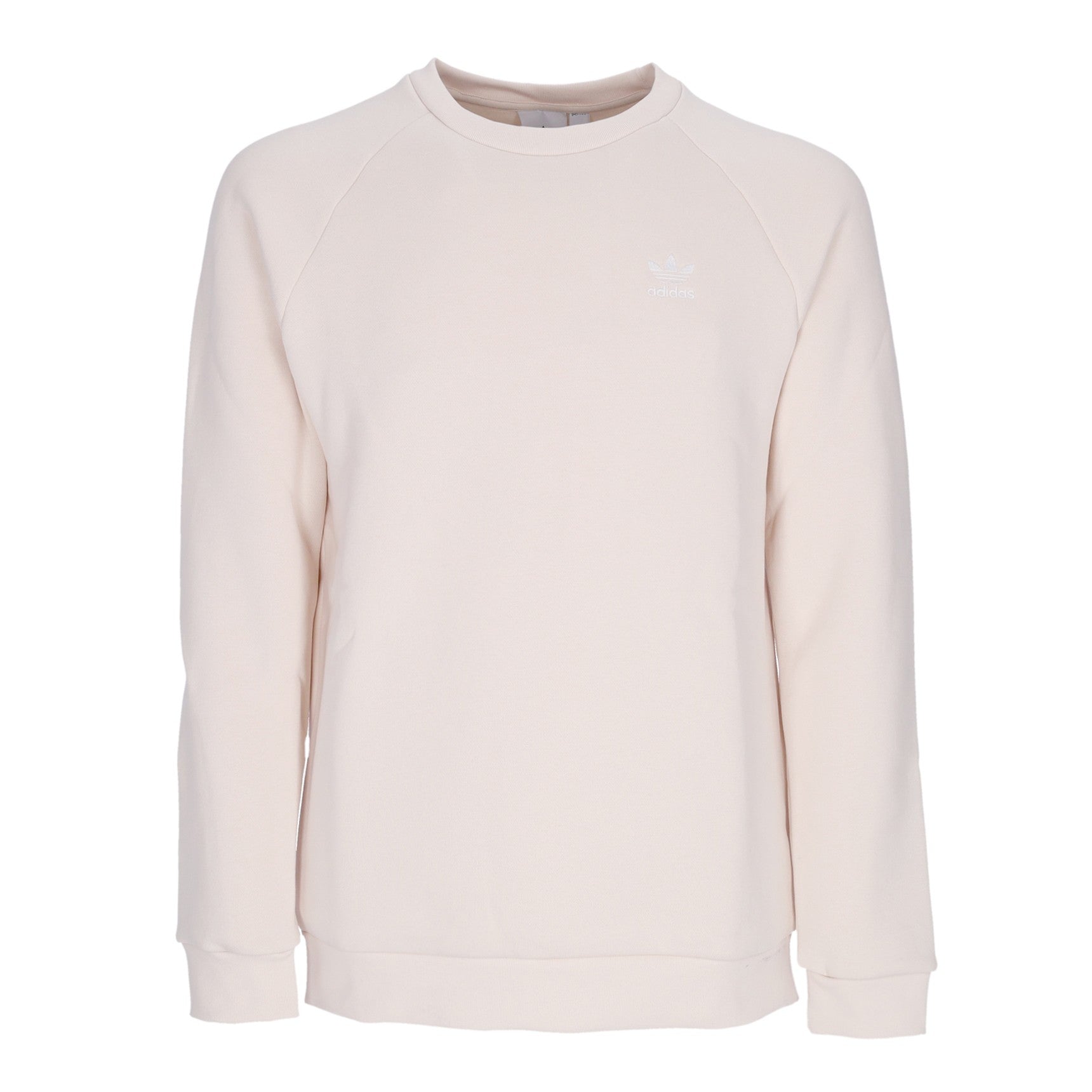 Adidas, Felpa Girocollo Uomo Essential Crew, Wonder White