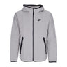 Nike, Giacca A Vento Uomo Tech Woven Full-zip Lined Hooded Jacket, Cobblestone/black