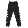 Phobia, Pantalone Tuta Leggero Uomo Cross Bones Pants, Black/green