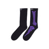 Phobia, Calza Media Uomo Bones Socks, Black/purple