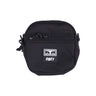 Obey, Borsello Uomo Conditions Traveler Bag Iii, Black Twill