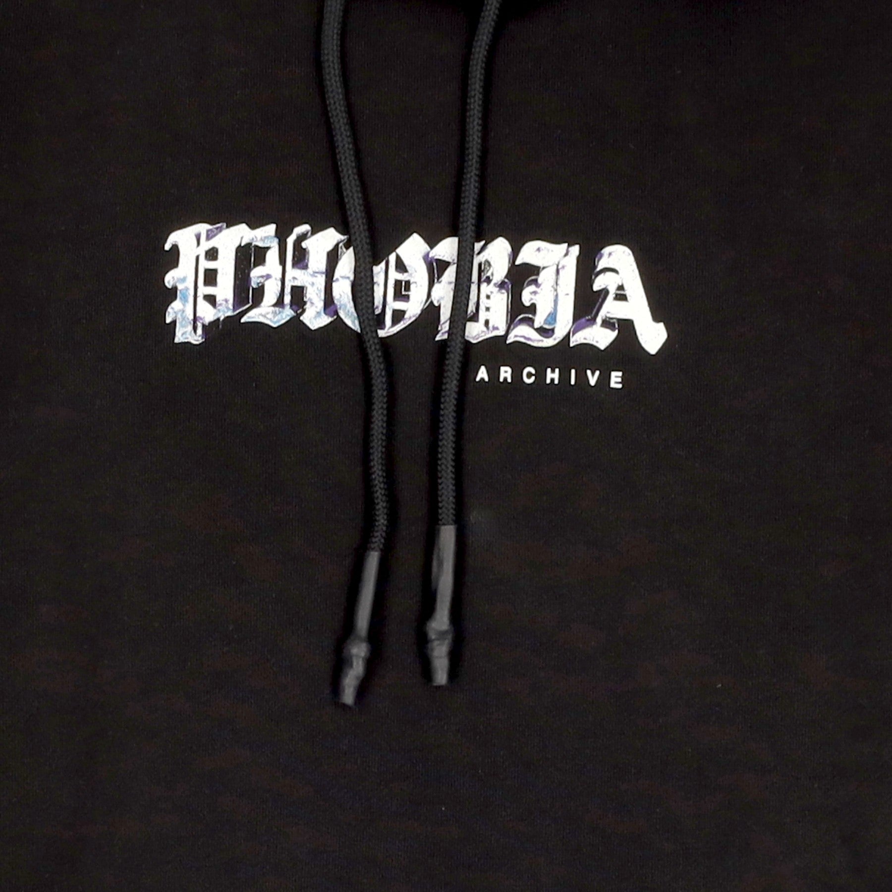 Phobia, Felpa Leggera Cappuccio Uomo Lightning Hoodie, 