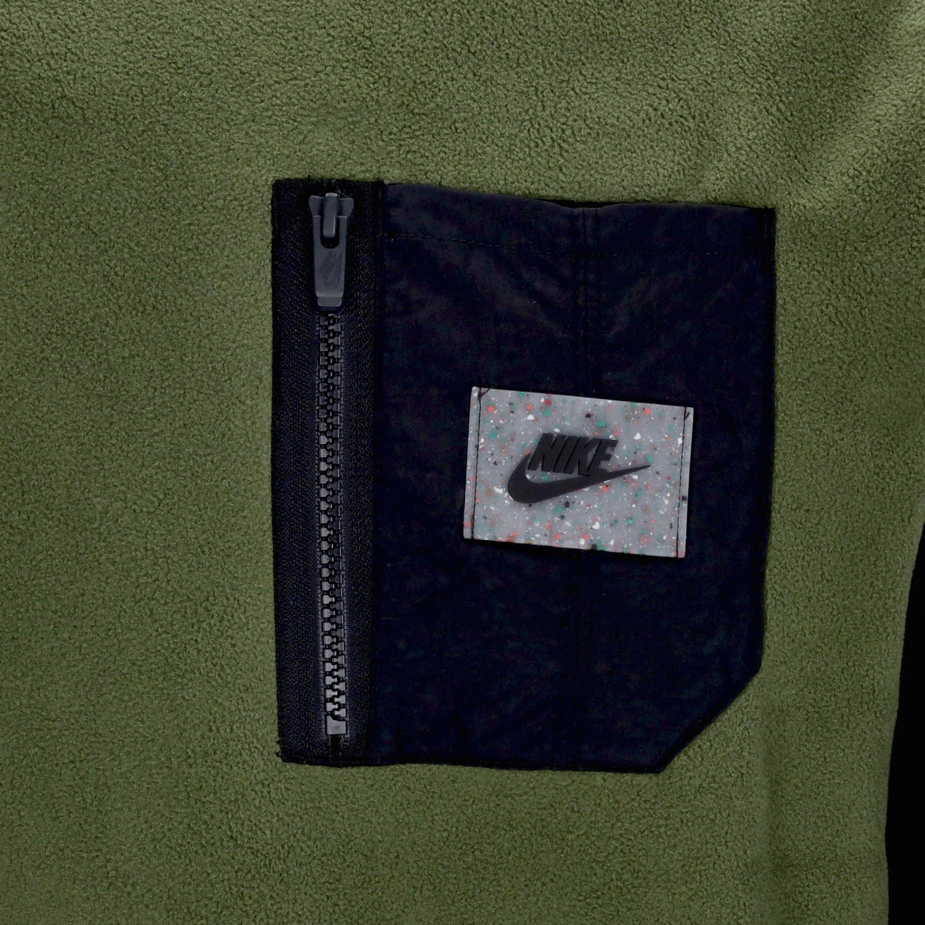 Men's Crewneck Sweatshirt Sportswear Spu Therma-fit Polar Fleece Crew Rough Green/dk Smoke Grey/black/black