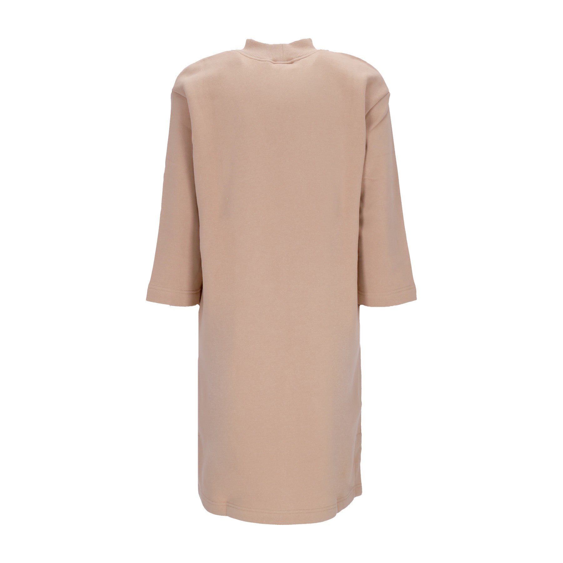 Nike, Vestito Donna Sportswear Phoenix Fleece 3/4 Oversized Sleeve Dress, Hemp/sail