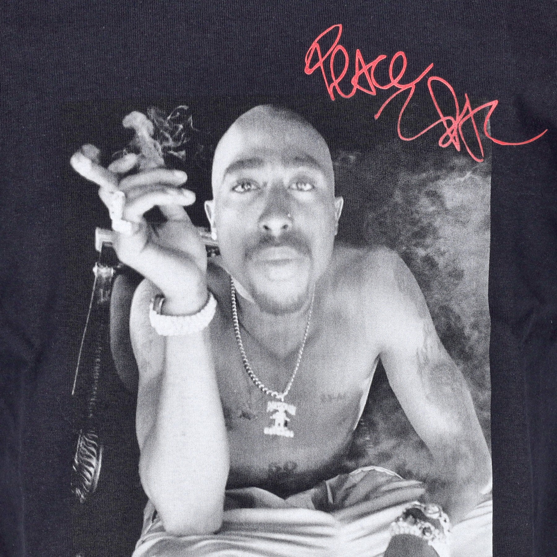 Primitive, Maglietta Uomo Smoke Tee X Tupac, 