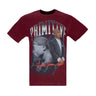Primitive, Maglietta Uomo Legend Tee X Tupac, Burgundy