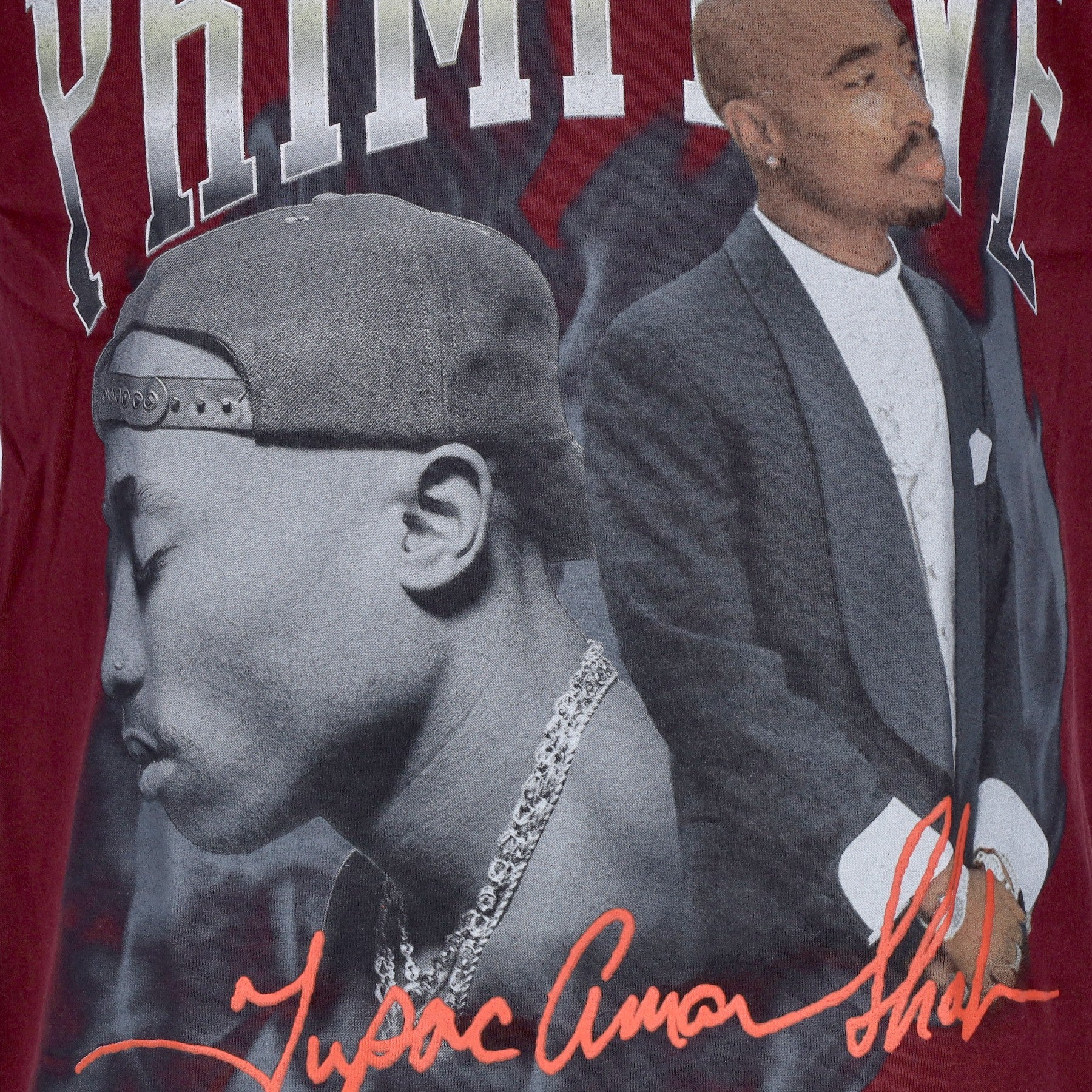 Primitive, Maglietta Uomo Legend Tee X Tupac, 
