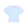Adidas, Maglietta Donna Laced Tee, Almost Blue