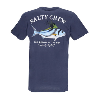 Salty Crew, Maglietta Uomo Rooster Premium Tee, Harbor Blue