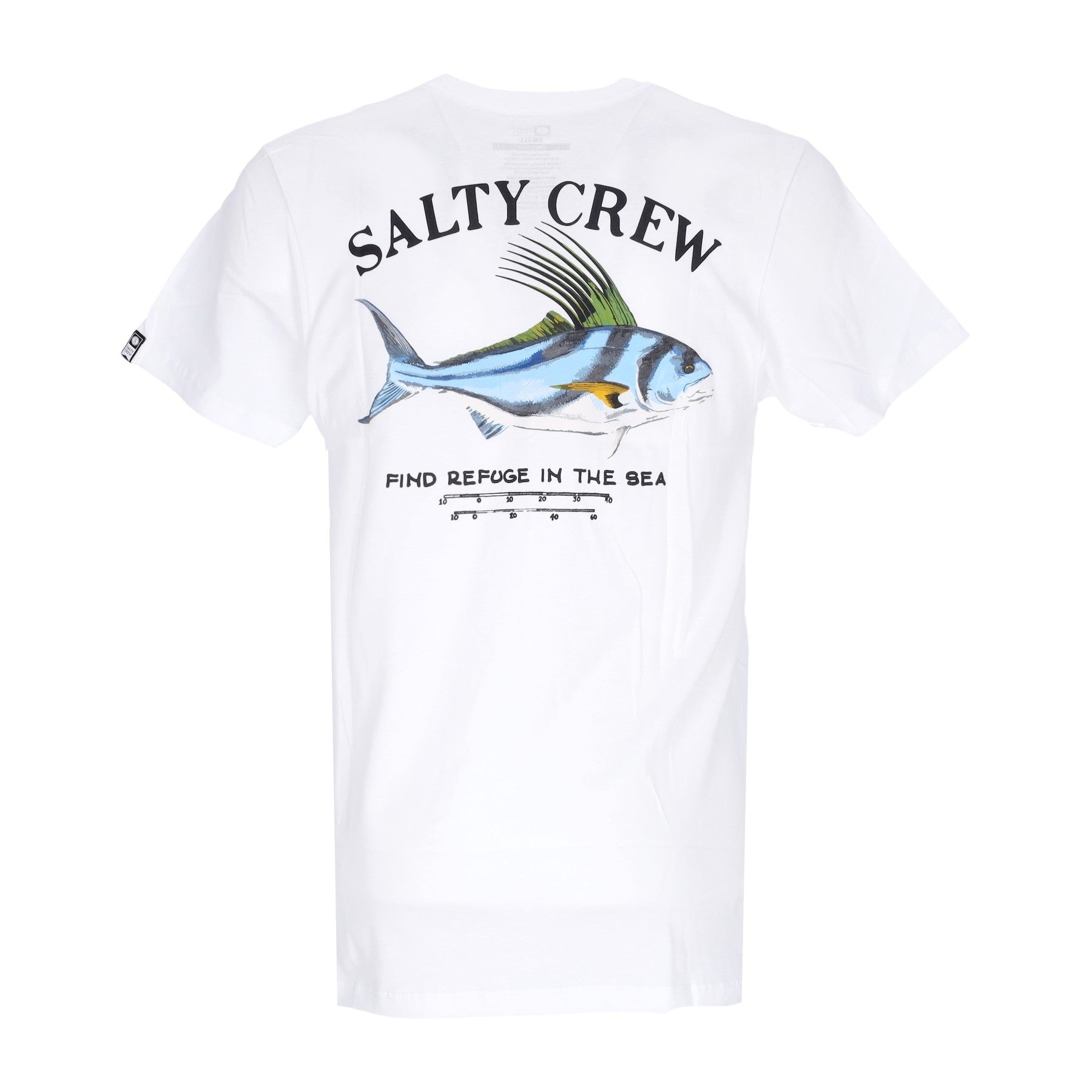 Salty Crew, Maglietta Uomo Rooster Premium Tee, White