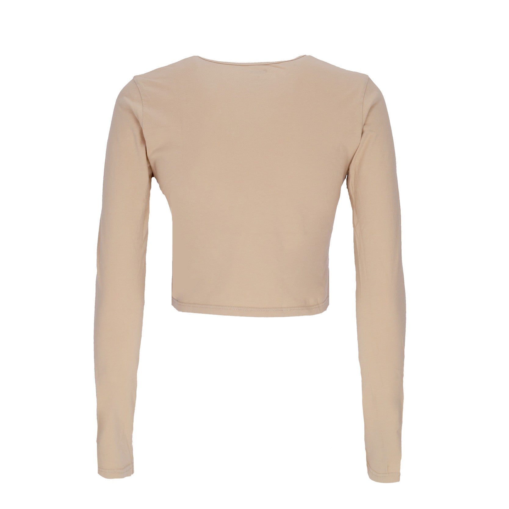 Obey, Maglietta Manica Lunga Corta Donna Bubble Cropped Mia L/s Tee, 