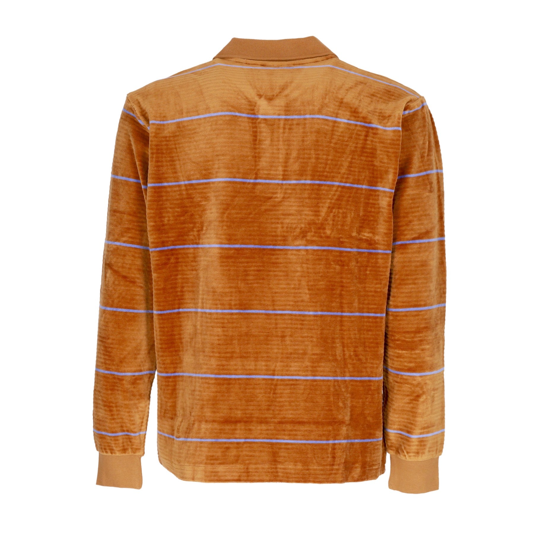 Obey, Polo Manica Lunga Uomo Fete Velour Stripe Polo L/s, 