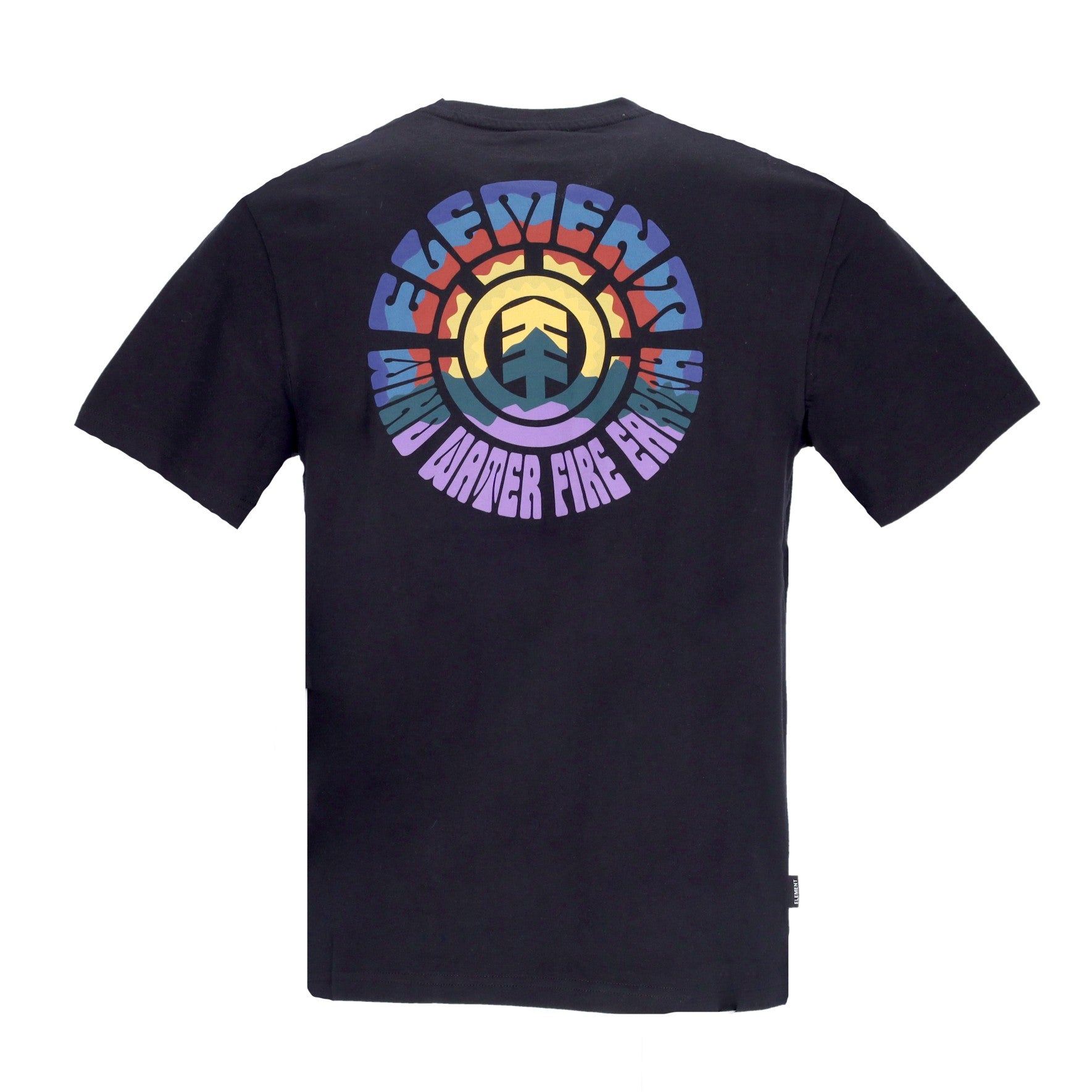 Element, Maglietta Uomo Yosemite Tee, Flint Black