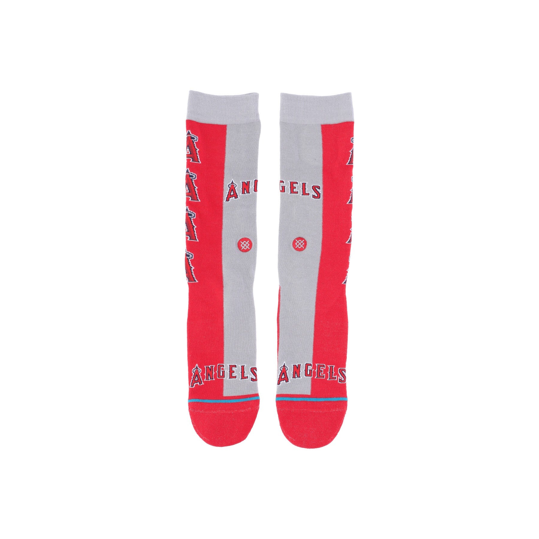 Stance, Calza Media Uomo Angels Split Crew, Red
