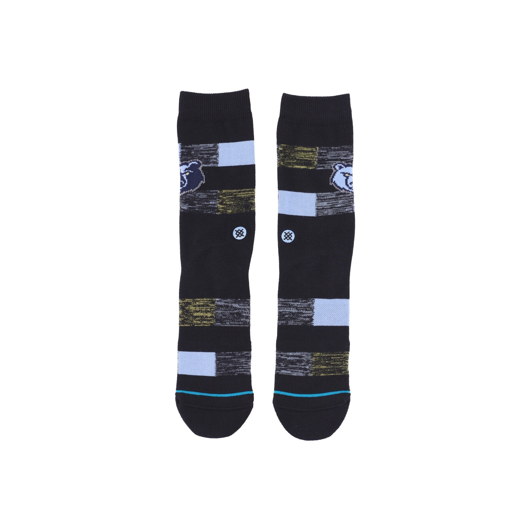 Stance, Calza Media Uomo Grizzlies Cryptic, Black
