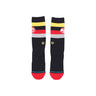 Stance, Calza Media Uomo Hawks St Crew, Black