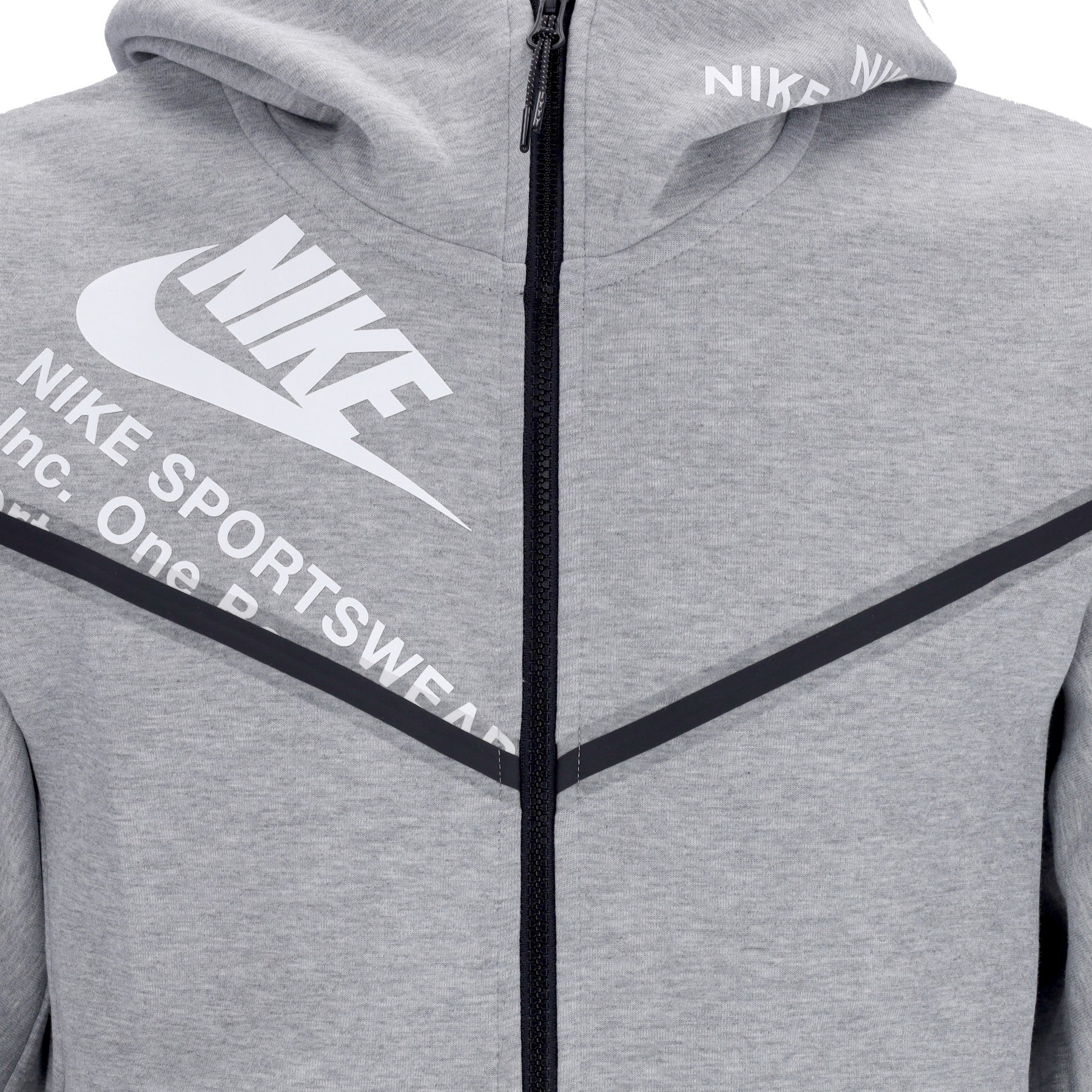 Nike, Felpa Leggera Cappuccio Zip Uomo Tech Fleece Full Zip Wr Gx Hoodie, 