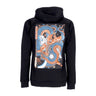 Dolly Noire, Felpa Cappuccio Uomo Kunyoshi Hoodie, Black/red/blue