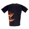 Dolly Noire, Maglietta Uomo Bench Tokyo Kimono Tee, Black/orange