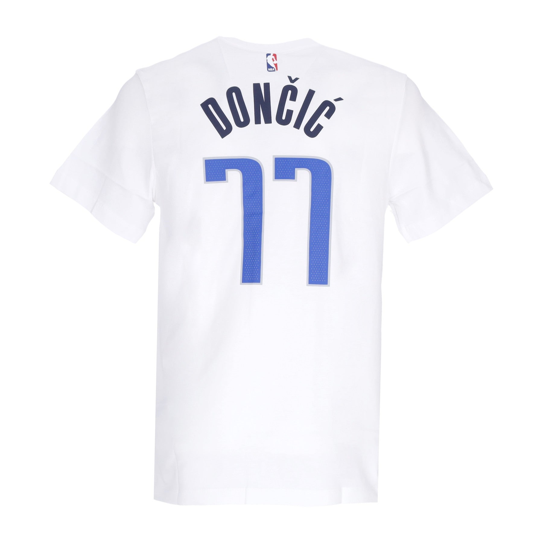 Herren T-Shirt NBA Essential Tee Nr. 77 Luka Doncic Dalmav Weiß