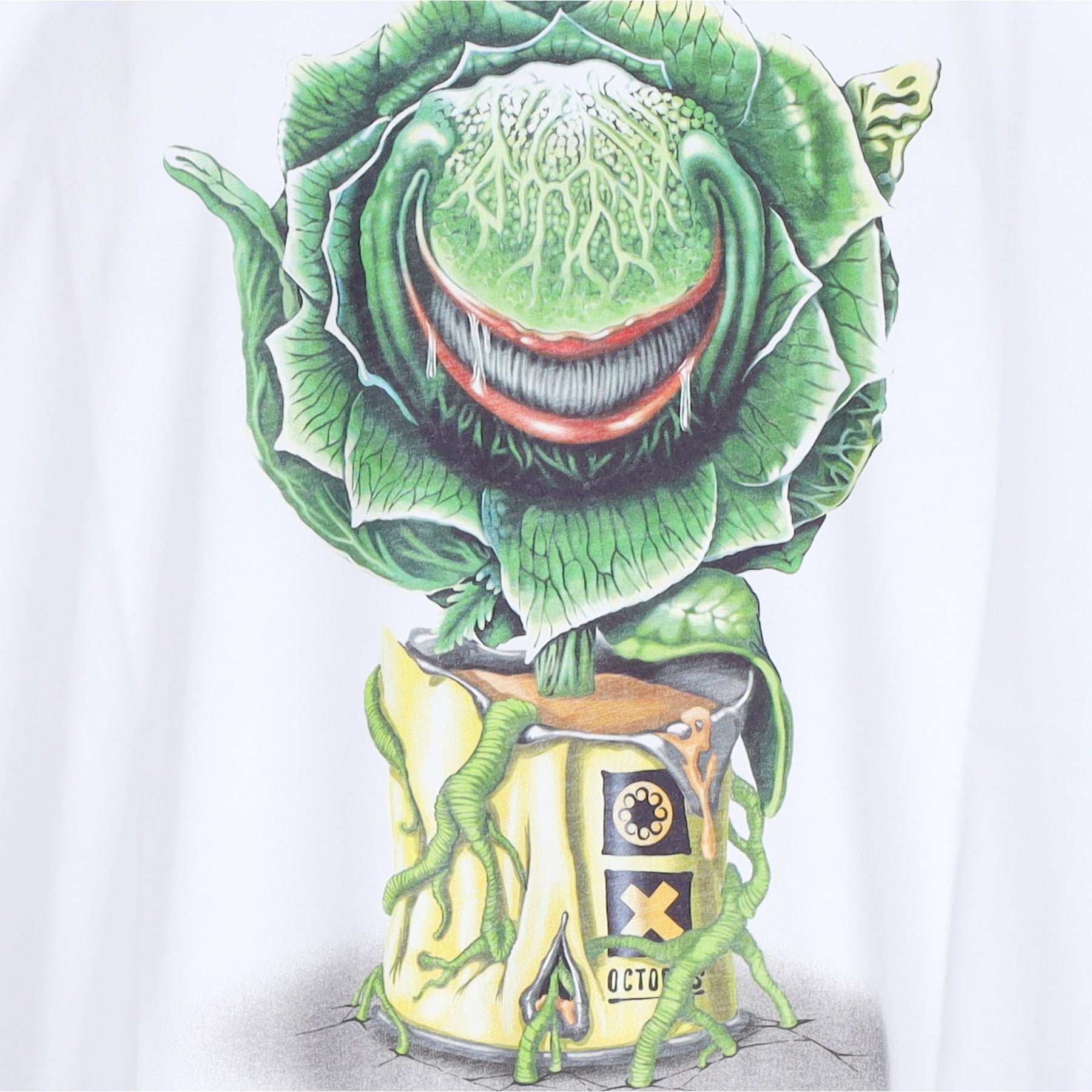 Octopus, Maglietta Uomo Feed Mee Tee, 