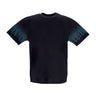 Vision Of Super, Maglietta Uomo Negative Flames Tee, Black/balsam Green