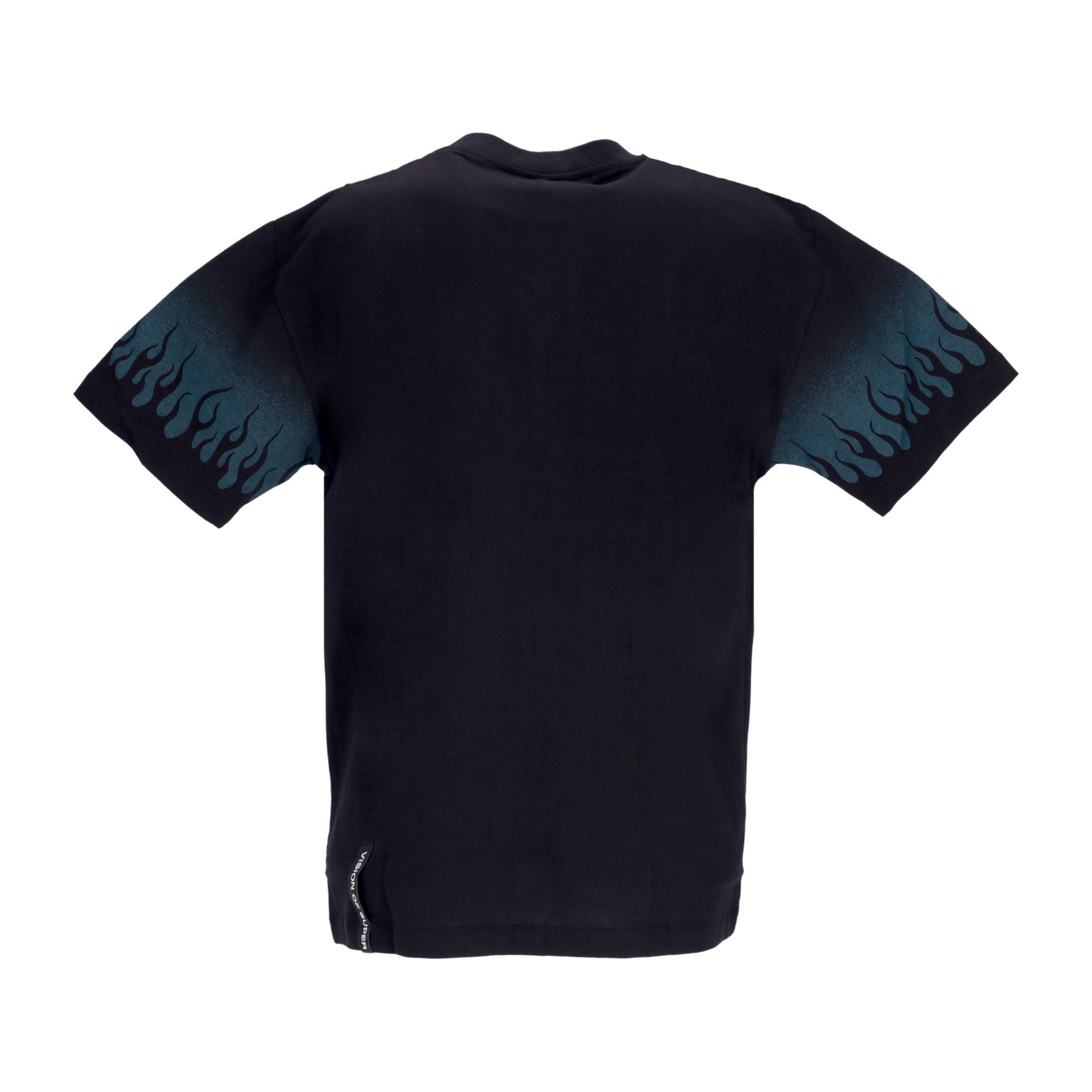 Vision Of Super, Maglietta Uomo Negative Flames Tee, 