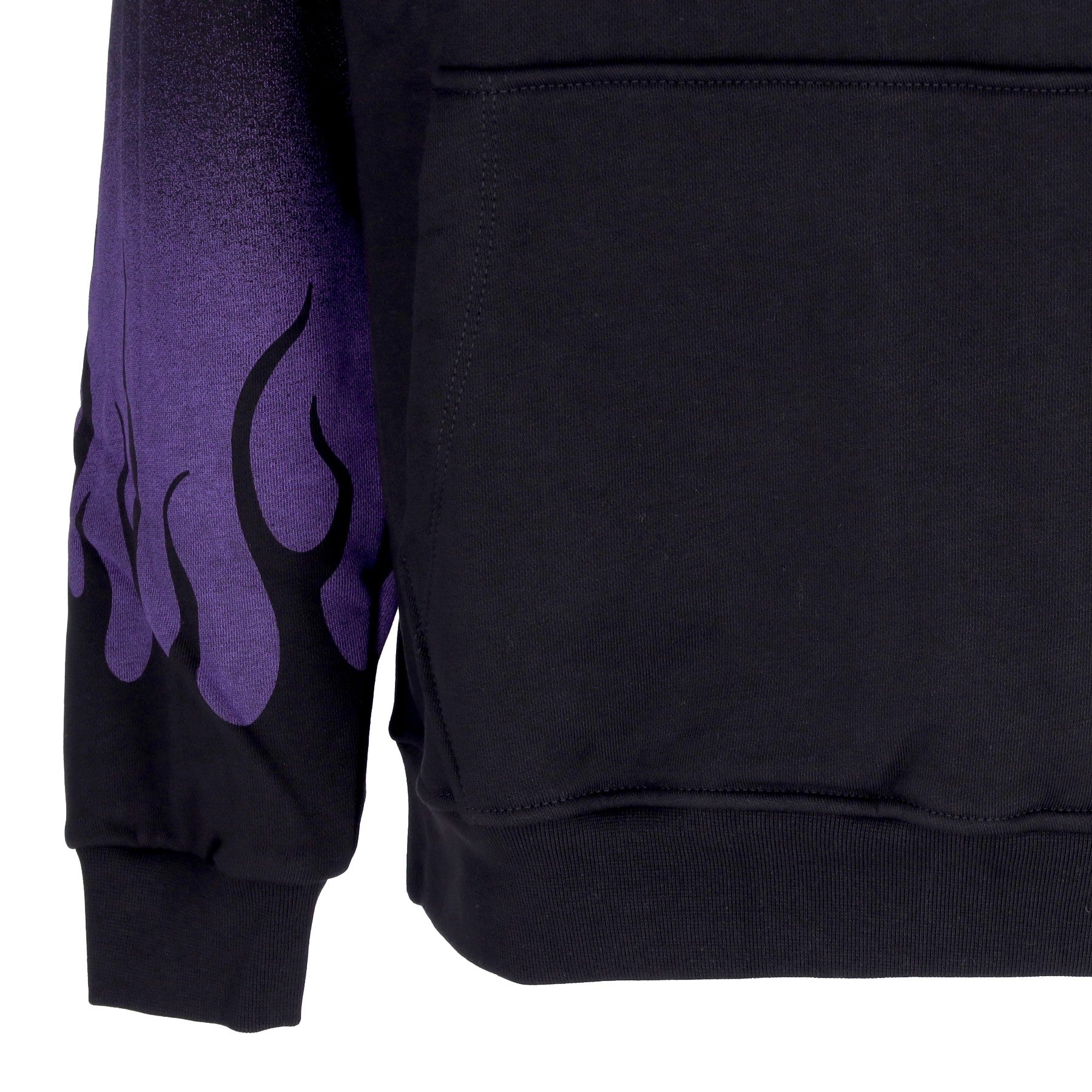 Vision Of Super, Felpa Cappuccio Uomo Negative Flames Hoodie, 