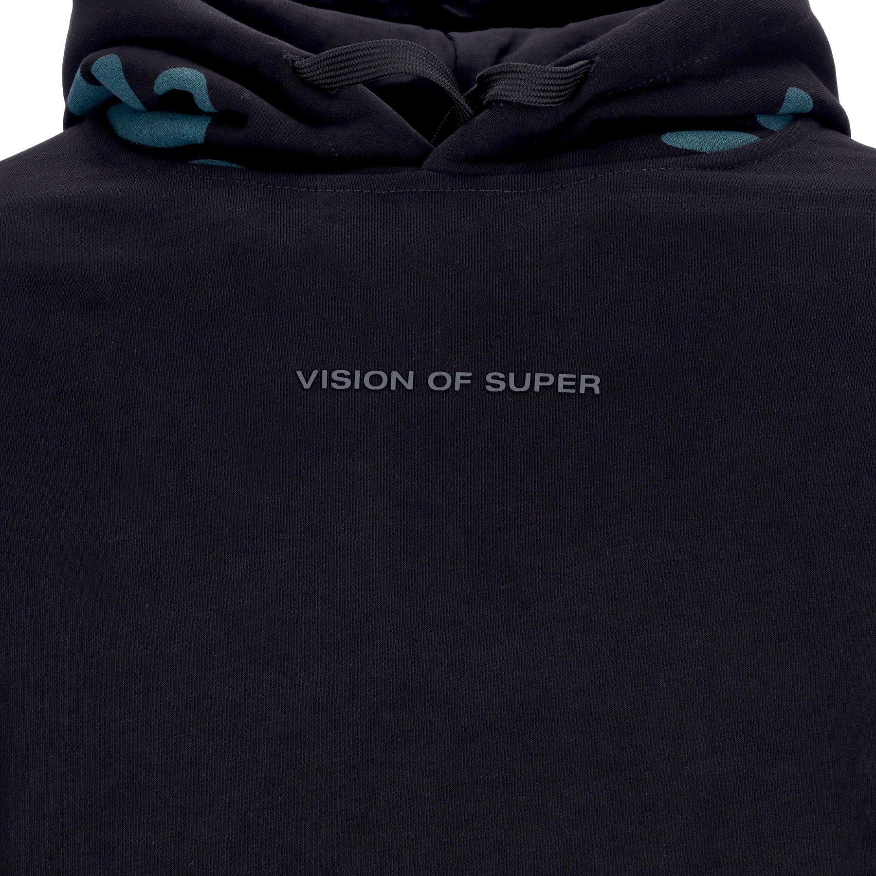 Vision Of Super, Felpa Cappuccio Uomo Negative Flames Hoodie, 