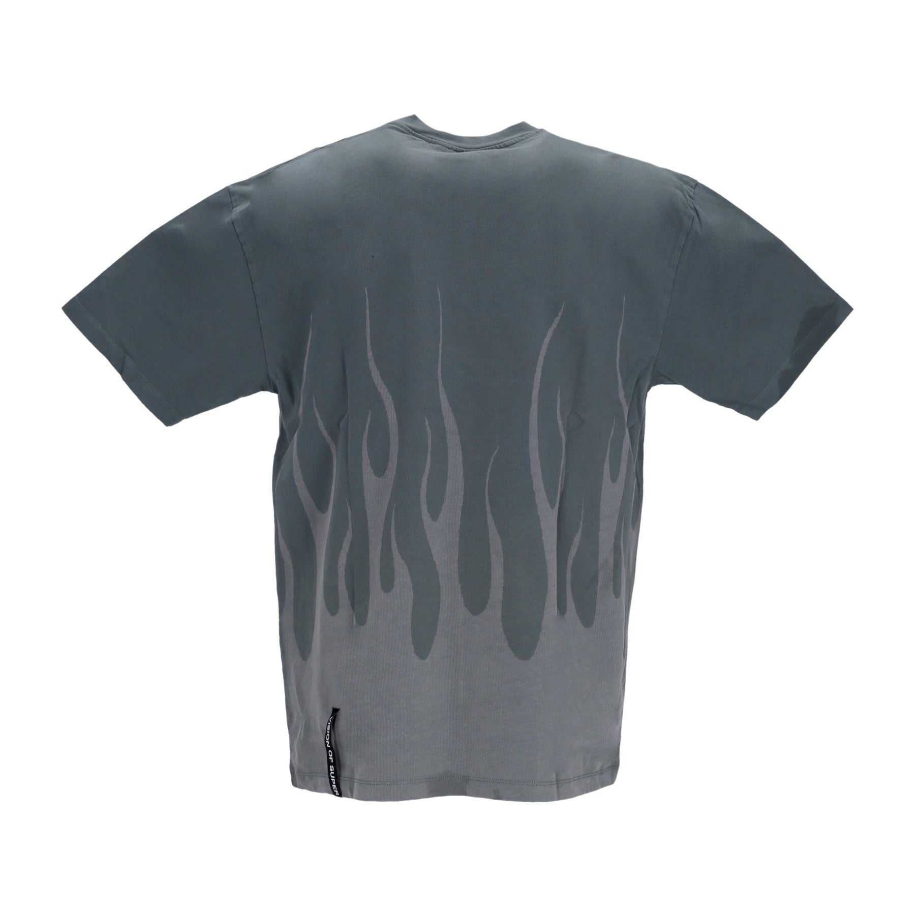 Vision Of Super, Maglietta Uomo Corrosive Flames Tee, 