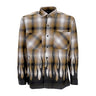 Vision Of Super, Camicia Manica Lunga Uomo Flames Shirt, Plantation