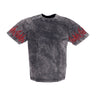 Vision Of Super, Maglietta Uomo Embroidered Flames Tee, Grey/red