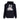 Vision Of Super, Felpa Cappuccio Uomo Rock Mouth Print Hoodie, Black