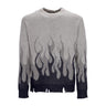 Vision Of Super, Maglione Uomo Double Flames L/s Jumper, London Fog