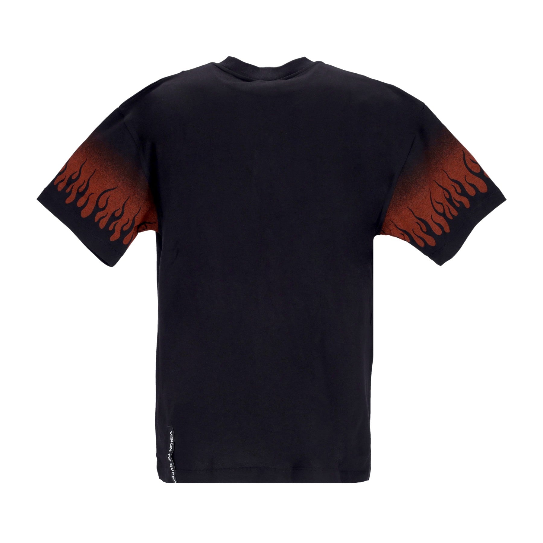 Vision Of Super, Maglietta Uomo Negative Flames Tee, 
